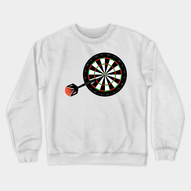 red black target archery design Crewneck Sweatshirt by Artistic_st